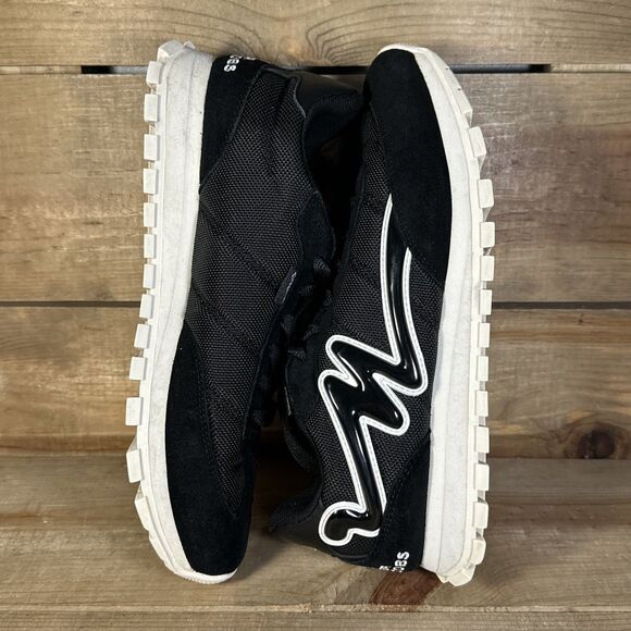 Size 40 (Women’s 10) Marc Jacobs The Jogger Black White Chunky Platform Sneakers - Picture 6 of 7